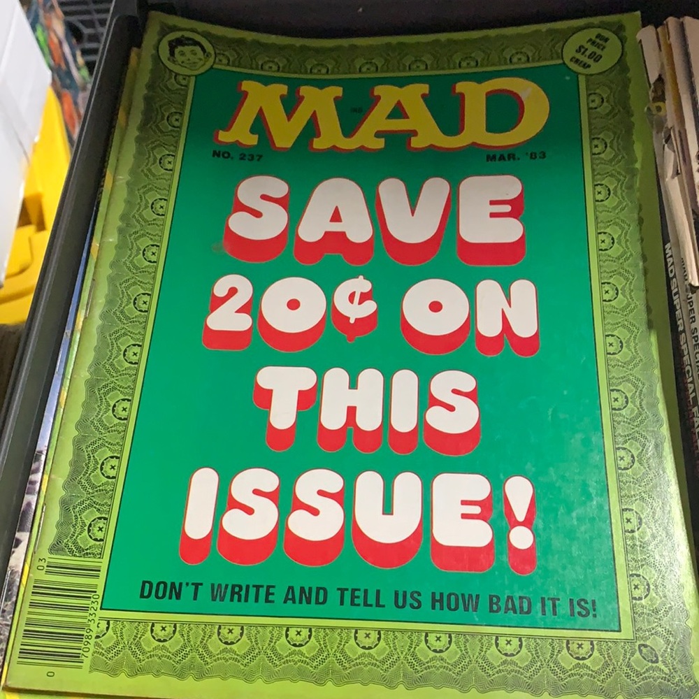 MAD Magazine No. 237 Mar 83’